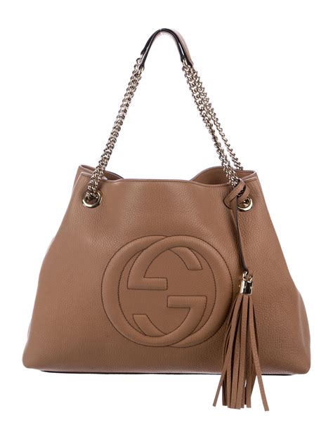 gucci soho tassel tote|cheapest gucci soho bag.